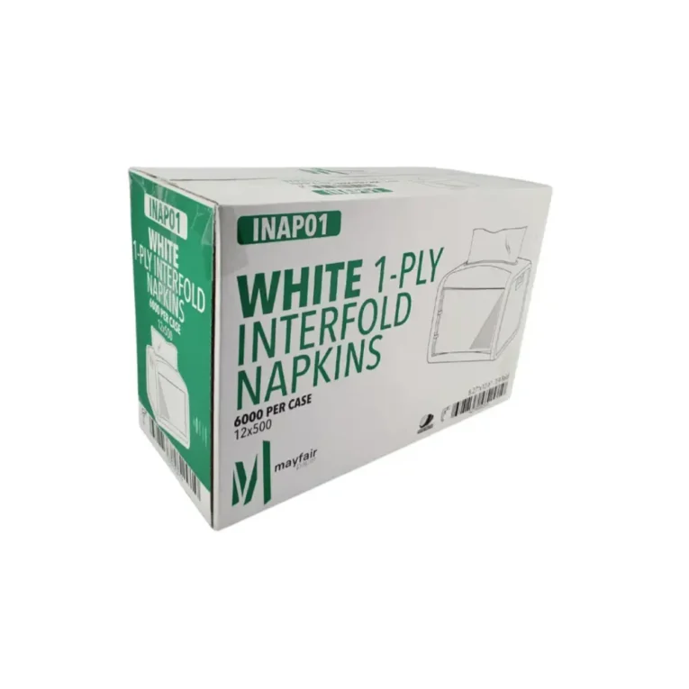 1 Ply White Interfold Napkins – Case 2