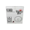 10-24oz Flat Tear Back Lids for 10-24oz Hot Paper Cups – White – Case 1