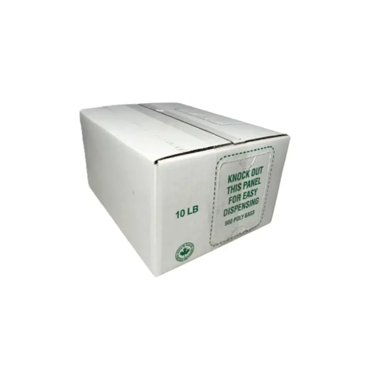 10LB CLEAR POLY BAGS 1