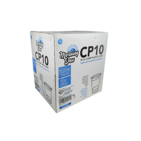 10oz Clear PET Cups  - Case