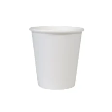 12oz White Hot Paper Cups – Morning Dew, 50 Pack