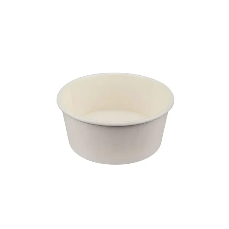 10oz White Paper Soup Cups – Case 1