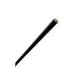 10″ Black Paper Milkshake Straw Indiviudally Wrapped – 2