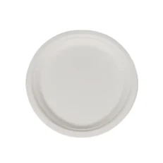 10" Round Bagasse Dinner Plates  - 125 Pack - Each [125]