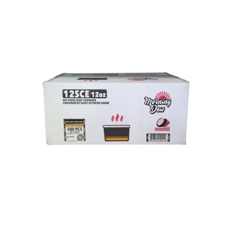 12oz printed paper soup cup case 2