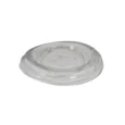 16-24oz X-Slot Flat Clear PET Lids for 16-24oz Clear PET Cups – 1