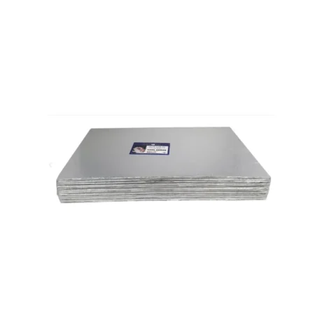 16 3/4" x 22 3/4" x 1/4" Cake Board Full Slab Silver (Thick)