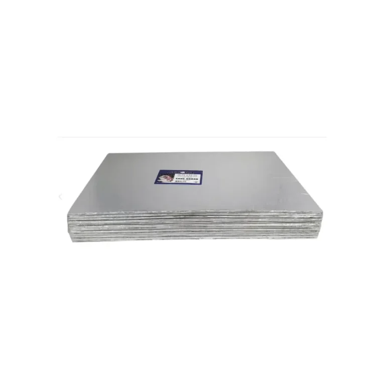 16 3-4″ x 22 3-4″ x 1-4″ Cake Board Full Slab Silver (Thick)