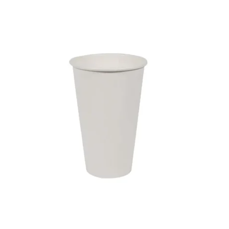 Hot Paper Cups – White, 16oz, Case