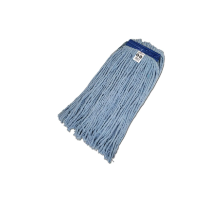 16oz Blue Synthetic Cut End Mop Head - Case