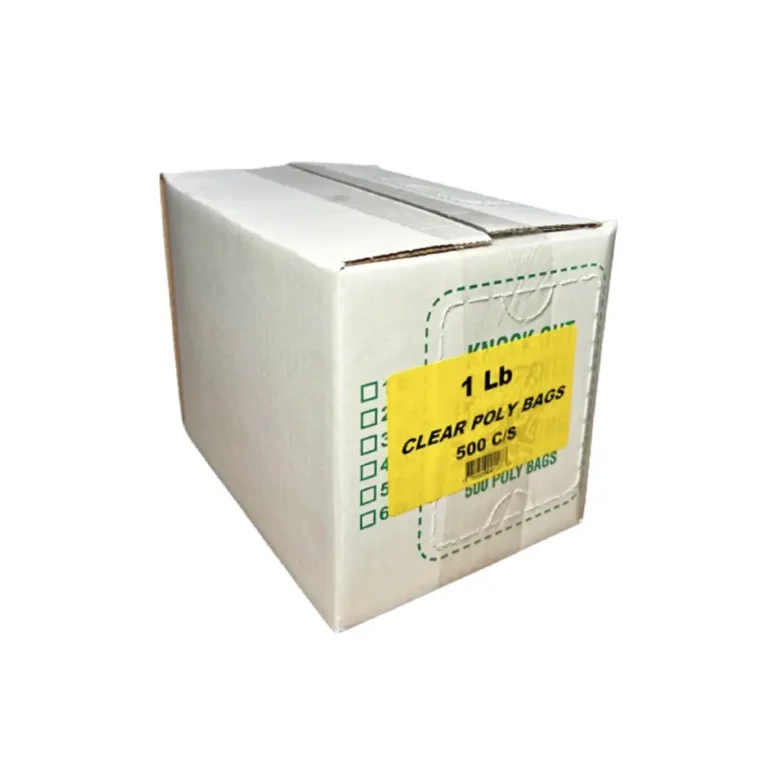 1LB CLEAR POLY BAGS 1
