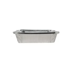 Heavy Oblong Aluminum Foil Containers - 2 x 1/4lbs, Case