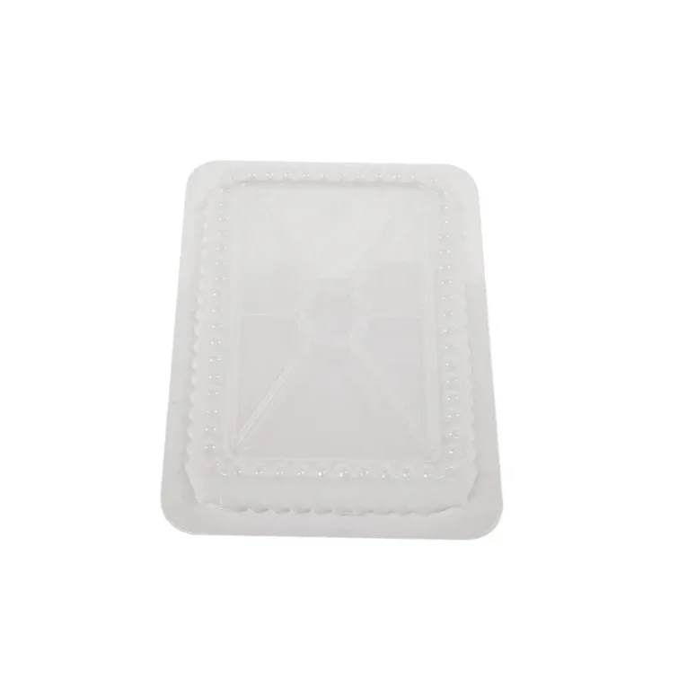 2 1 4 Oblong Clear Dome Lids – Case