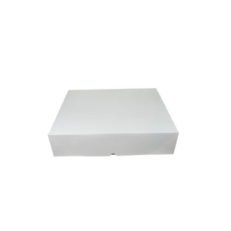 25 x 17 x 5 White Cake Boxes Full Slab 2pc