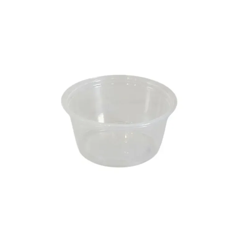 2oz Clear PET Plastic Portion Cups 1
