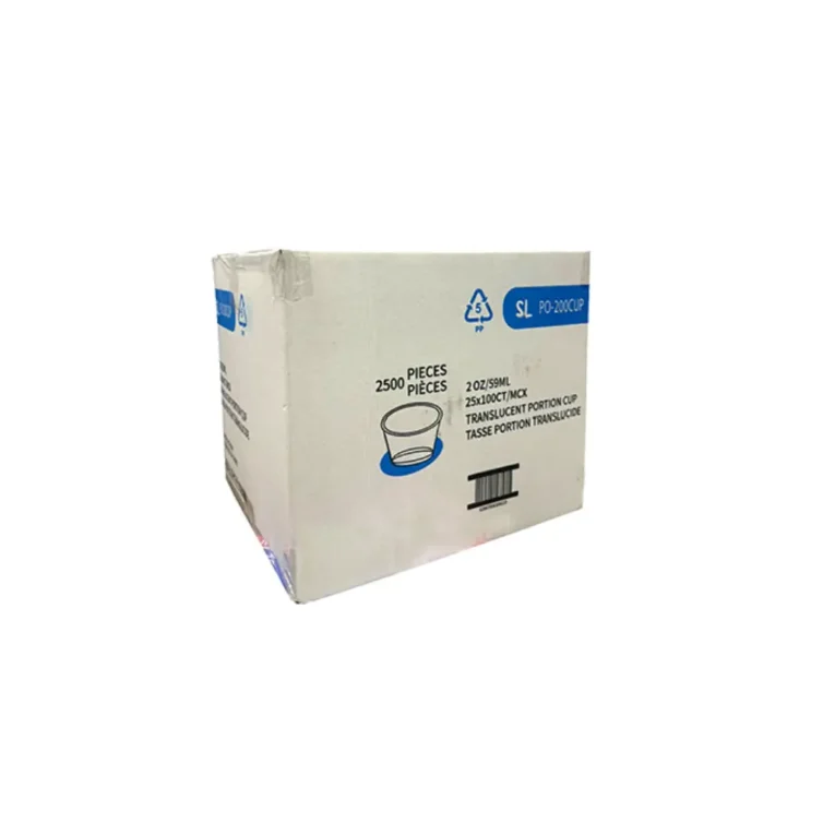 2oz Clear PET Plastic Portion Cups 3