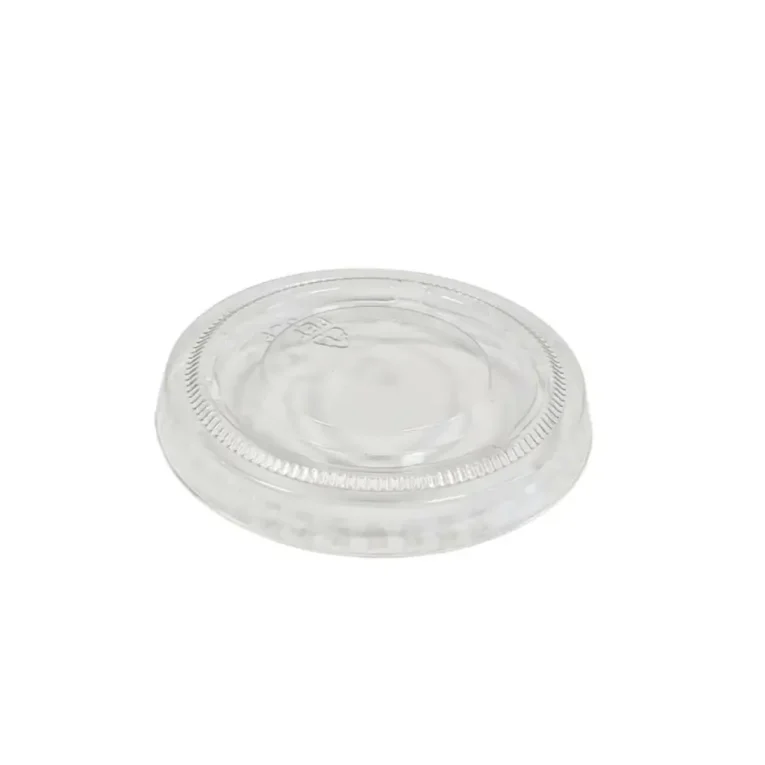 2oz Clear PET Plastic Portion Lids 1