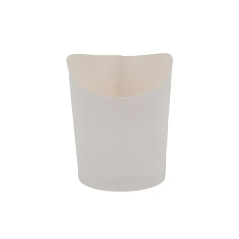 3.5oz White French Fry Container 2