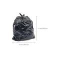 35 x 47 Black 1.1ML Strong Garbage Bags 2