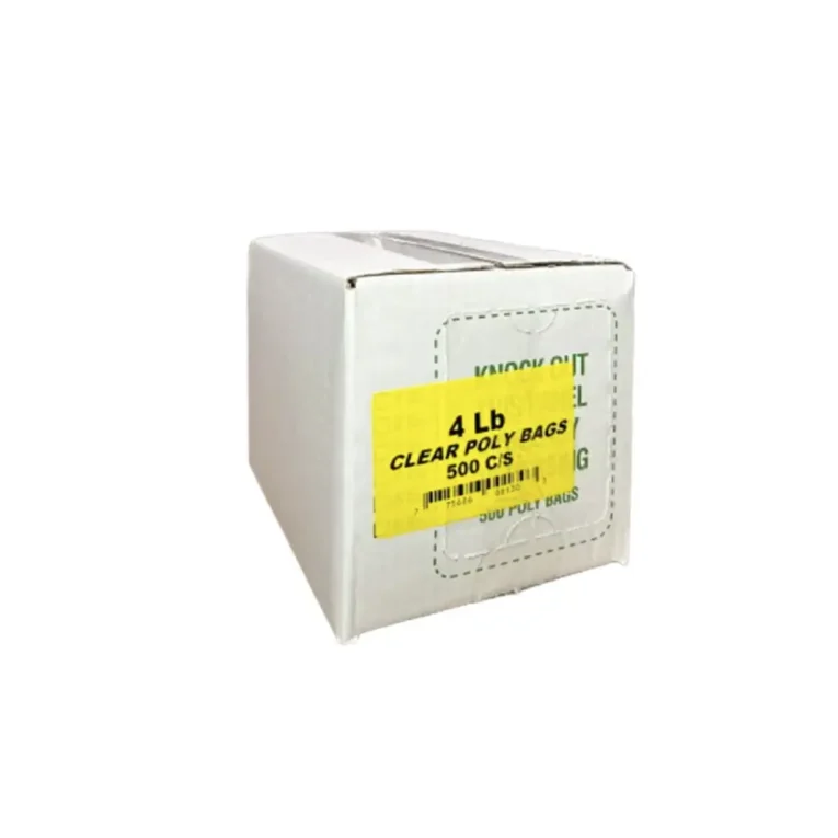 4LB CLEAR POLY BAGS