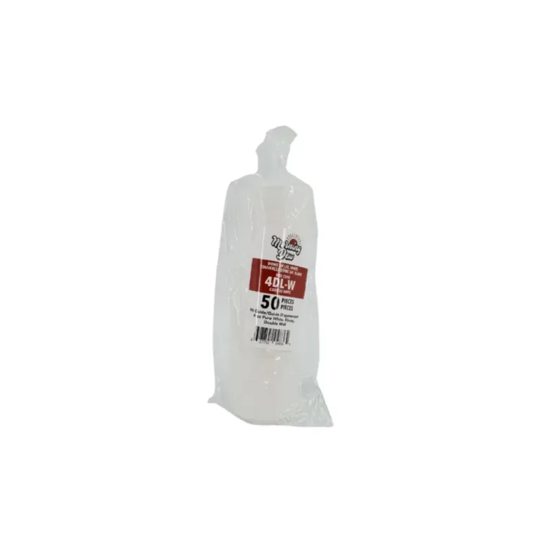 4oz Dome Sip Lids for 4oz Hot Paper Cups – White