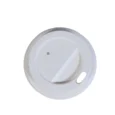 4oz Dome Sip Lids for 4oz Hot Paper Cups – White – 50 Pack 2