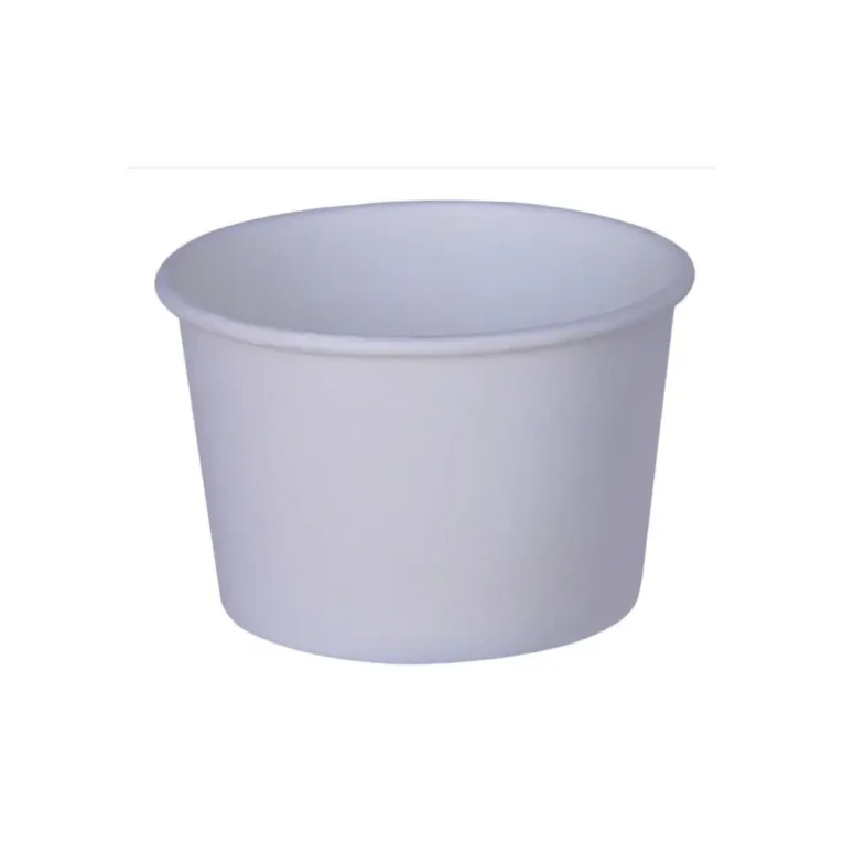 4oz White Paper Soup Cups – Case 1