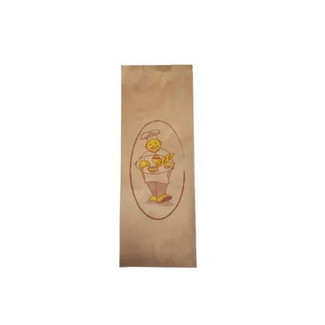 6 x 3.5 x 16 Small Stock Printed Bread Bags