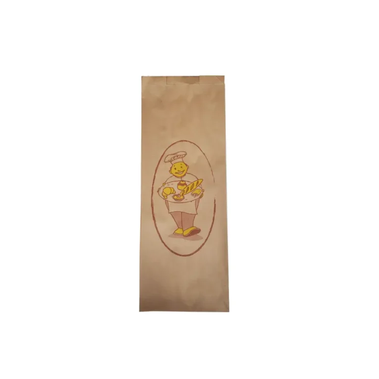 6 x 3.5 x 16 Small Stock Printed Bread Bags 1