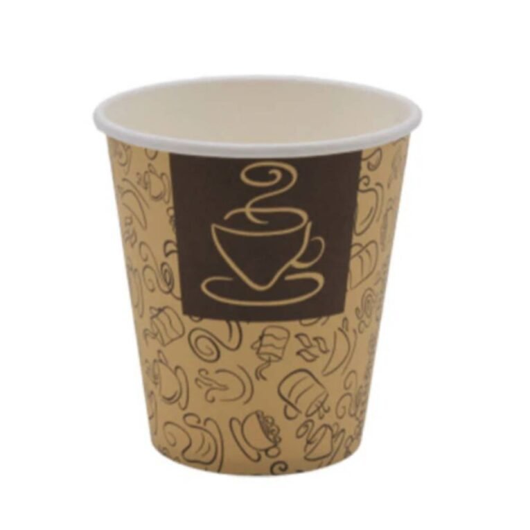 7oz Printed Ebony Hot Paper Cups