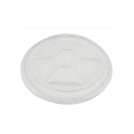 Round Clear Plastic Dome Lid - 7", Case