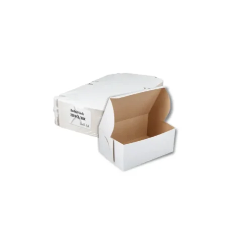 8 x 4 x 3 1/2 White Cake Boxes