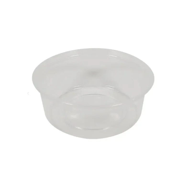8oz Cyclindrical PET Deli Clear Containers 1