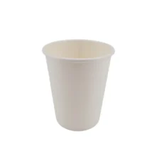 8oz White Hot Paper Cups – Morning Dew, 50 Pack - Each [50]