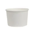 8oz White Paper Soup Cups – Case 1