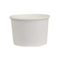 8oz Paper Soup Cups – Morning Dew, White, Case
