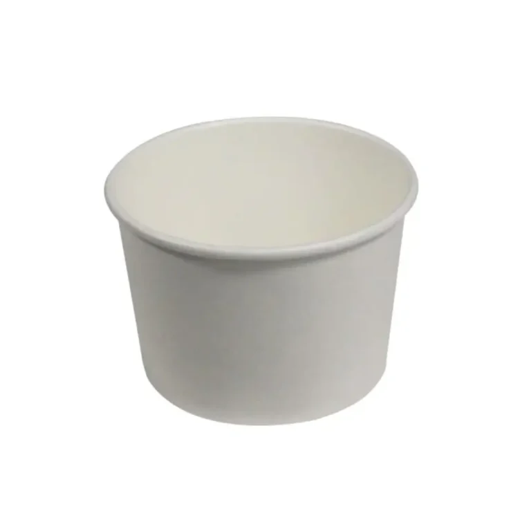 8oz White Paper Soup Cups – Case 2