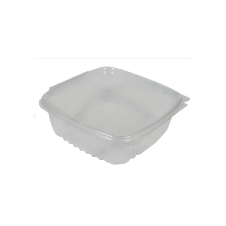 Hinged Clear Deli Containers – 48oz, Genpak AD48, 100 Pack