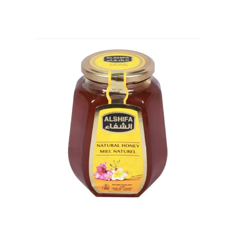 AlShiffa Natural Halal Honey 1KG x 6 – Case