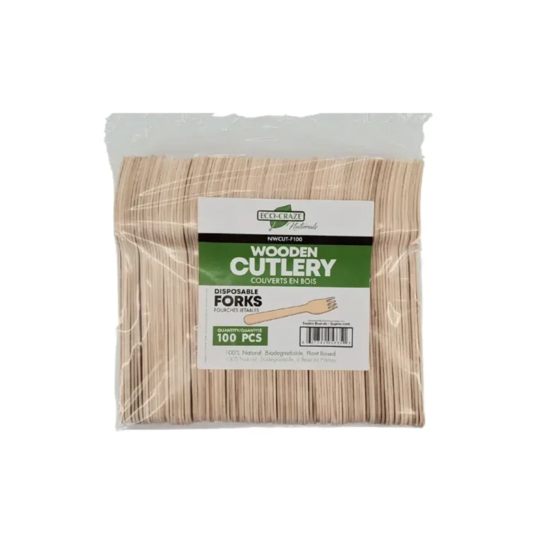 Bamboo Forks – 100 Pack 1