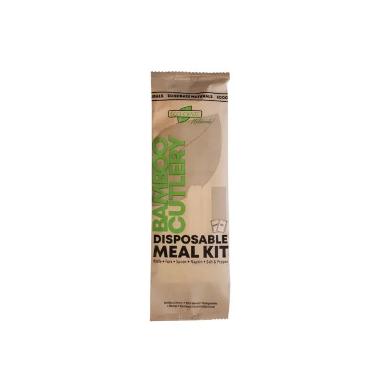 Bamboo Individually Wrapped 6-Piece Cutlery Kits – TS K F N S&P 1