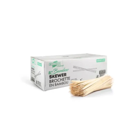 Bamboo Skewers 4mm x 8" - Case