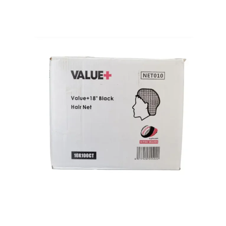 Black Meshed Hair Nets – 21″ – Case 1