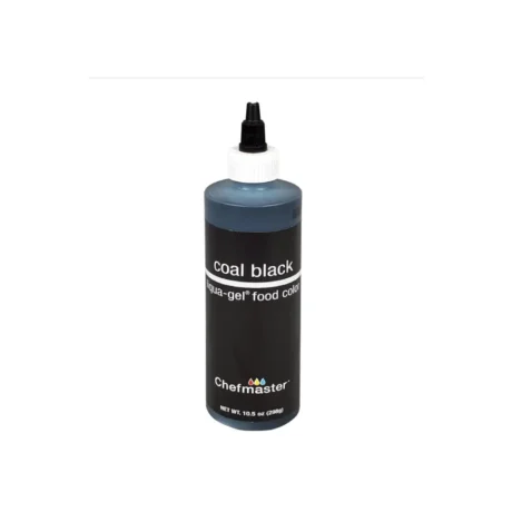 Dawn Black Gel Food Colour Squeeze Bottle