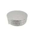 Decora 10″ x 0.25″ Cake Board Round Silver 1