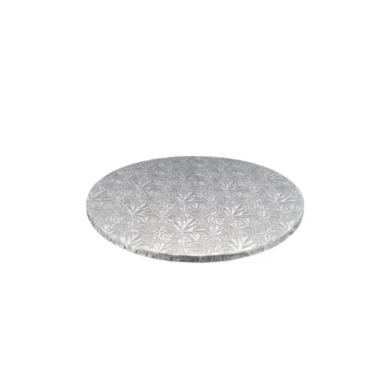 Decora 16″ x 0.50″ Cake Board Round Silver