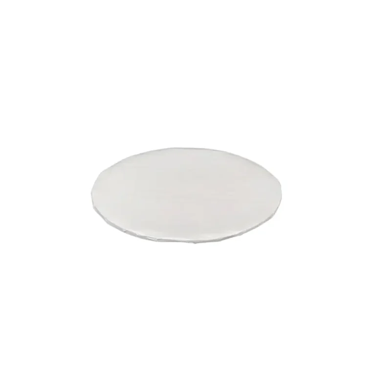 Decora 6″ x 0.25″ Cake Board Round Silver