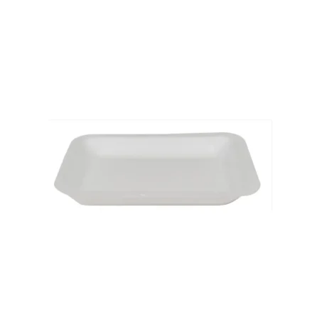 Foam Meat Trays - White, 3PP, 200 Pack (Dyne-A-Pak)