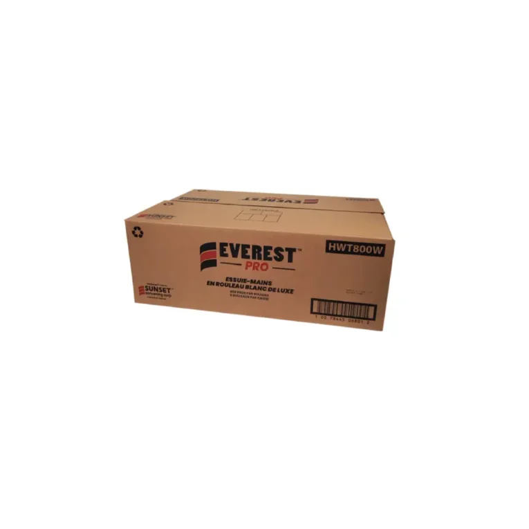Everest Pro HWT800W Paper Hand 800′ Towels – White – Case 1