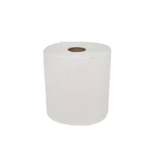 DURA PLUS 800' White Paper Hand Towels - Case - Case [800ft x 6 Rolls]